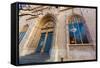 Valencia La Lonja Gothic Facade UNESCO Heritage in Spain-holbox-Framed Stretched Canvas
