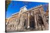 Valencia La Lonja Gothic Facade UNESCO Heritage in Spain-holbox-Stretched Canvas