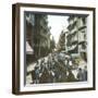 Valencia (Spain), Bajada De San Francisco Street, Circa 1885-1890-Leon, Levy et Fils-Framed Photographic Print