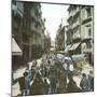 Valencia (Spain), Bajada De San Francisco Street, Circa 1885-1890-Leon, Levy et Fils-Mounted Photographic Print