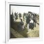 Valencia (Spain), Barber on the Serranos Bridge, Circa 1885-1890-Leon, Levy et Fils-Framed Photographic Print