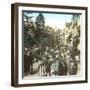 Valencia (Spain), Saint Francis' Square, Circa 1885-1890-Leon, Levy et Fils-Framed Photographic Print