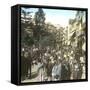 Valencia (Spain), Saint Francis' Square, Circa 1885-1890-Leon, Levy et Fils-Framed Stretched Canvas