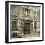 Valencia (Spain), the Door to the Palace of the Marquis of Dos Aguas, Circa 1885-1890-Leon, Levy et Fils-Framed Photographic Print