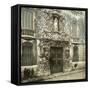 Valencia (Spain), the Door to the Palace of the Marquis of Dos Aguas, Circa 1885-1890-Leon, Levy et Fils-Framed Stretched Canvas