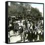 Valencia (Spain), the Feria at the Santa Lucia Gate, Circa 1885-1890-Leon, Levy et Fils-Framed Stretched Canvas