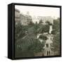 Valencia, Spain, the Former Customs' Promenade, Circa 1885-1890-Leon, Levy et Fils-Framed Stretched Canvas