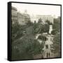 Valencia, Spain, the Former Customs' Promenade, Circa 1885-1890-Leon, Levy et Fils-Framed Stretched Canvas