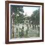 Valencia (Spain), the Paseo (Promenade) De La Glorieta, Circa 1885-1890-Leon, Levy et Fils-Framed Photographic Print