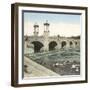 Valencia (Spain), the Royal Bridge (1598, Restored in 1682-1783), Circa 1885-1890-Leon, Levy et Fils-Framed Photographic Print