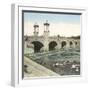 Valencia (Spain), the Royal Bridge (1598, Restored in 1682-1783), Circa 1885-1890-Leon, Levy et Fils-Framed Photographic Print