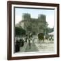 Valencia (Spain), the "Torres De Serranos" Gate (1238) , Circa 1885-1890-Leon, Levy et Fils-Framed Photographic Print