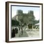 Valencia (Spain), the "Torres De Serranos" Gate (1238) , Circa 1885-1890-Leon, Levy et Fils-Framed Photographic Print