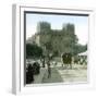 Valencia (Spain), the "Torres De Serranos" Gate (1238) , Circa 1885-1890-Leon, Levy et Fils-Framed Photographic Print