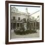 Valencia (Spain), the University's Courtyard with the Statue of the Philosopher Juan Luis De Vives-Leon, Levy et Fils-Framed Photographic Print