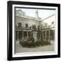 Valencia (Spain), the University's Courtyard with the Statue of the Philosopher Juan Luis De Vives-Leon, Levy et Fils-Framed Photographic Print