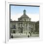 Valencia (Spain), the Virgin's Square and the Chapel Our Lady of the Abandonned (1667)-Leon, Levy et Fils-Framed Photographic Print