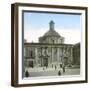 Valencia (Spain), the Virgin's Square and the Chapel Our Lady of the Abandonned (1667)-Leon, Levy et Fils-Framed Photographic Print