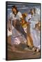 Valencian Fisherwomen - 1915 - 208x133 cm - oil on canvas - CM CAT 1116. Author: JOAQUIN SOROLLA-Joaquin Sorolla-Framed Poster