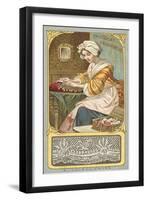 Valenciennes Lace-null-Framed Giclee Print