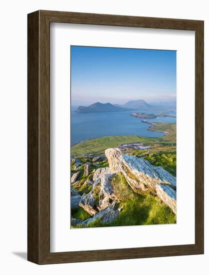 Valentia island (Oilean Dairbhre), County Kerry, Munster province, Ireland, Europe. View from the G-Marco Bottigelli-Framed Photographic Print