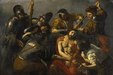 The Crowning with Thorns-Valentin Boullogne-Giclee Print