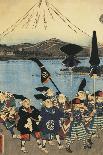 Daimyo Parade in Front of Mount Fuji, 1858-Valentin de Boulogne-Giclee Print