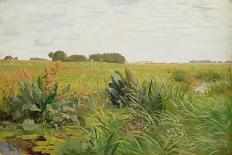 The Heath Near Wilsede, 1887-Valentin Ruths-Mounted Giclee Print