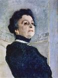 Portrait of Yelena Oliv, 1909-Valentin Serov-Giclee Print