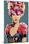 Valentina Floral-Mark Chandon-Mounted Giclee Print