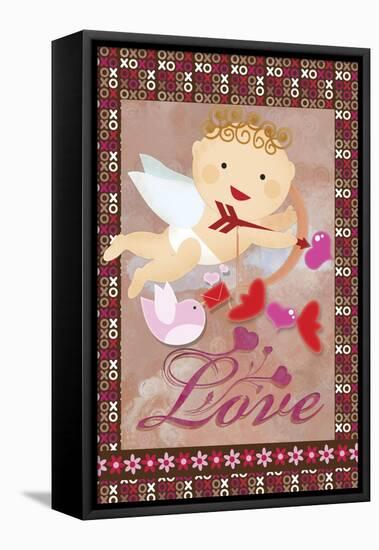 Valentine 02-Asmaa’ Murad-Framed Stretched Canvas