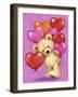 Valentine Bear-MAKIKO-Framed Giclee Print