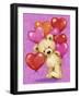 Valentine Bear-MAKIKO-Framed Giclee Print