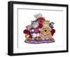 Valentine Cats-Bill Bell-Framed Giclee Print