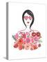 Valentine Chic I no Words-Farida Zaman-Stretched Canvas