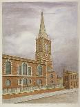 St Alban's Church, Wood Street, London, 1824-Valentine Davis-Giclee Print