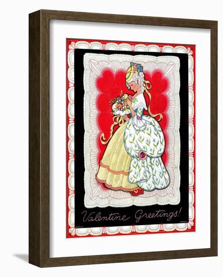 Valentine Greetings - Child Life-Hazel Frazee-Framed Giclee Print