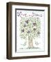 Valentine Heart Tree-Cyndi Lou-Framed Giclee Print