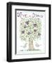 Valentine Heart Tree-Cyndi Lou-Framed Giclee Print