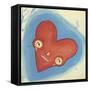 Valentine Heart-Danielle O'Malley-Framed Stretched Canvas