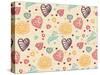 Valentine Pattern-Jallom-Stretched Canvas