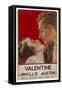 "Valentine" (Phyllis Austin) They Kiss-Doco-Framed Stretched Canvas
