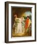 Valentine Rescuing Silvia from Proteus-Francis Wheatley-Framed Giclee Print