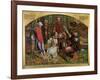 Valentine Rescuing Sylvia from Proteus, 1851-William Holman Hunt-Framed Giclee Print