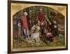 Valentine Rescuing Sylvia from Proteus, 1851-William Holman Hunt-Framed Giclee Print