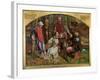 Valentine Rescuing Sylvia from Proteus, 1851-William Holman Hunt-Framed Giclee Print