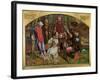 Valentine Rescuing Sylvia from Proteus, 1851-William Holman Hunt-Framed Giclee Print