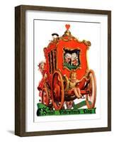 "Valentine Ride,"February 11, 1928-Elbert Mcgran Jackson-Framed Giclee Print