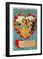 Valentine's Day Card-null-Framed Giclee Print