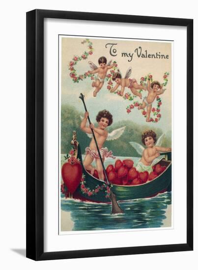 Valentine's Day Card-null-Framed Giclee Print